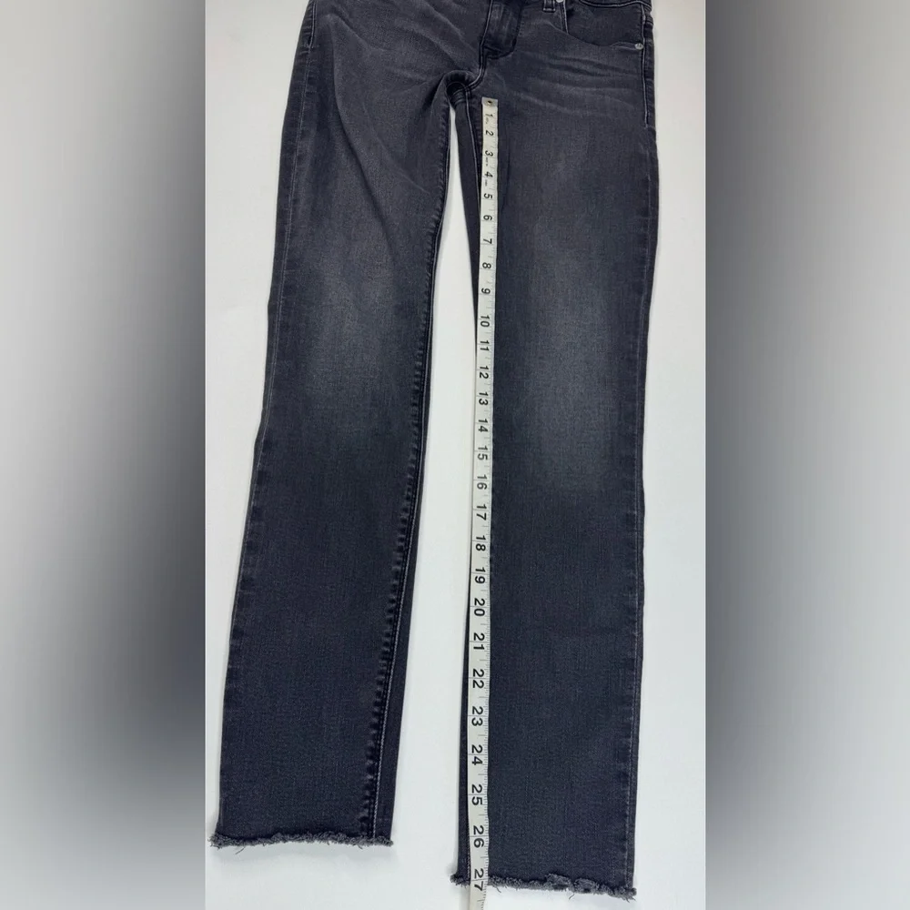 Hudson Krista Super Skinny Faded Black Stretch Jeans Size 27/4